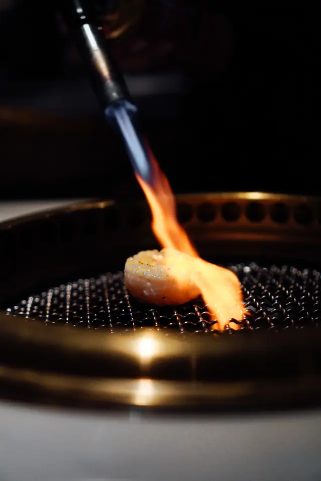 炭燒日本北海道帶子