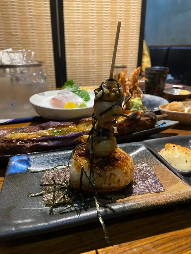 蠔燒飯團