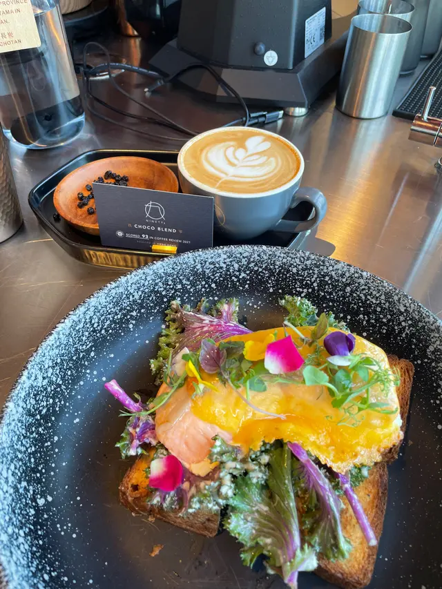 Salmon  &  Cheese  Toast