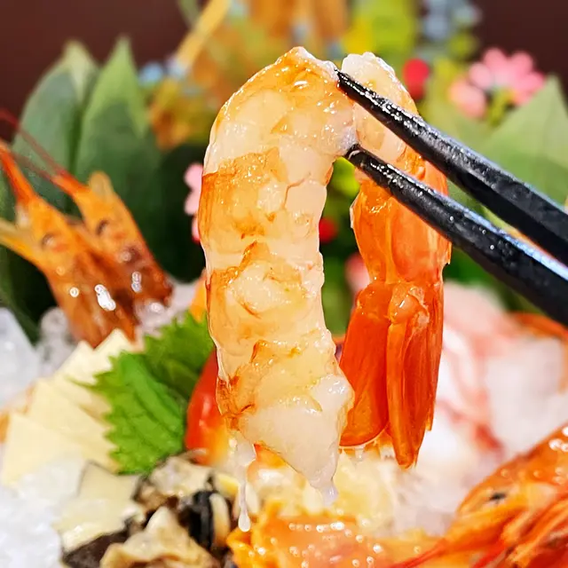 牡丹蝦刺身