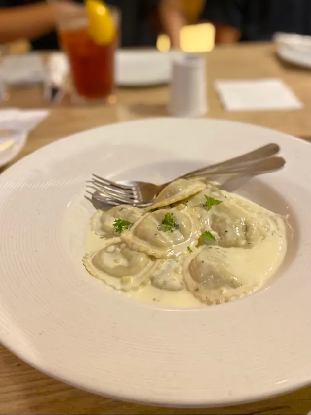 美國蘑菇芝士雲吞