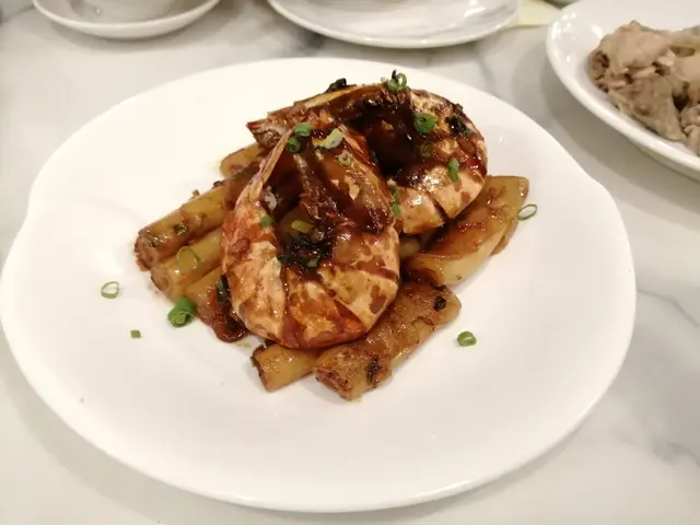 豉油皇虎蝦煎腸粉