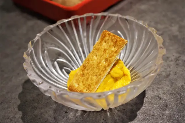 南瓜蓉伴麥芽餅