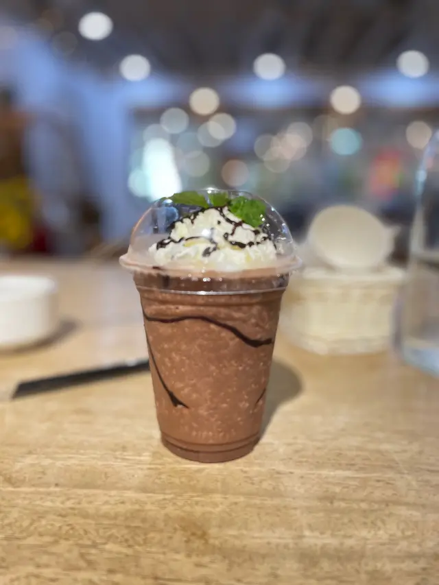 香蕉朱古力奶昔