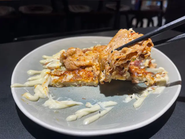 麻辣五花片大阪燒