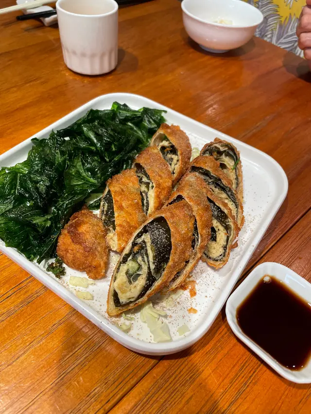 椒鹽百花卷