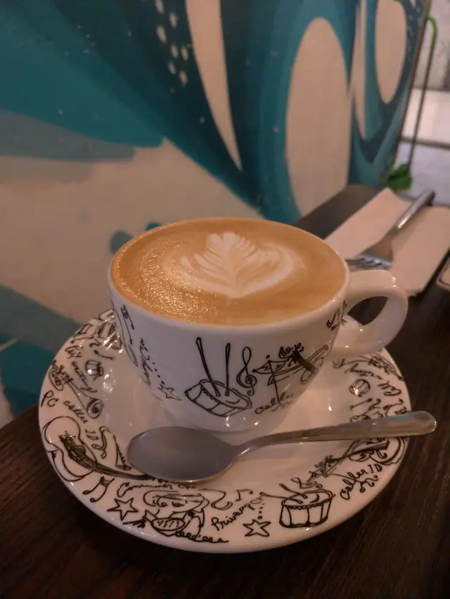 hazelnut latte
