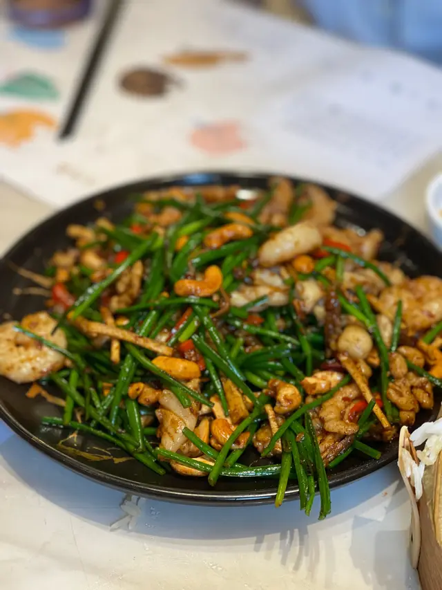 炒得好香口，里面啲蝦亁好好食