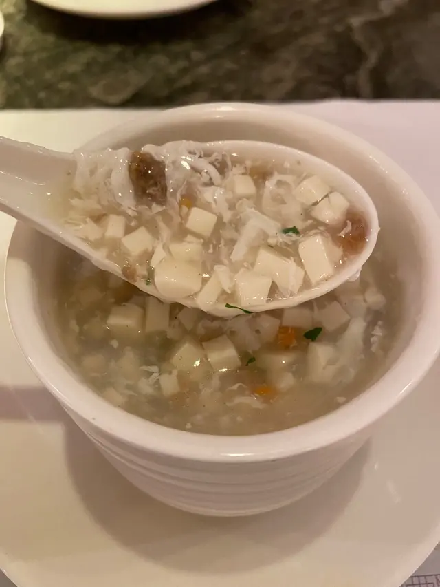豆腐份量足,味道夠,也清新