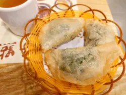 酥炸韭菜餃