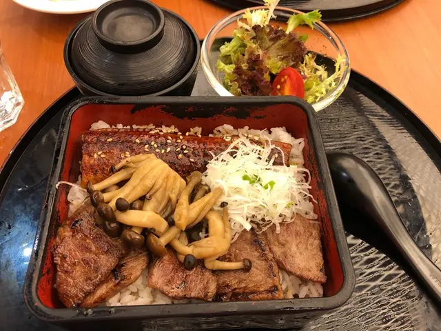 宮崎和牛鰻魚雙拼飯配套餐