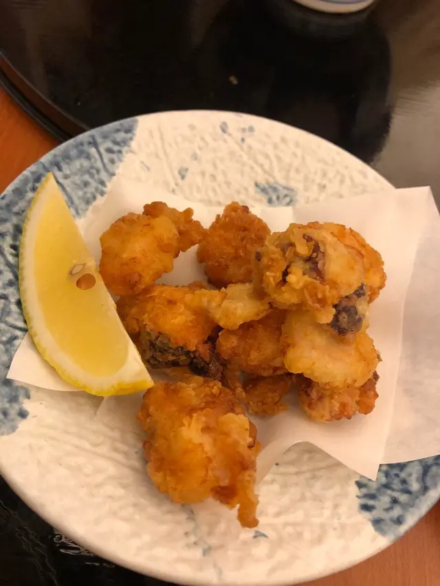 炸北海道八爪魚