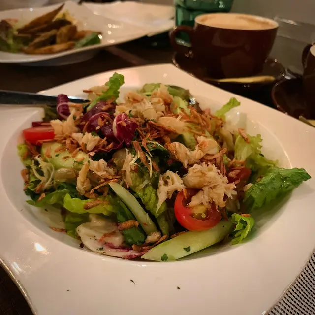 日本櫻花蝦蟹肉沙律