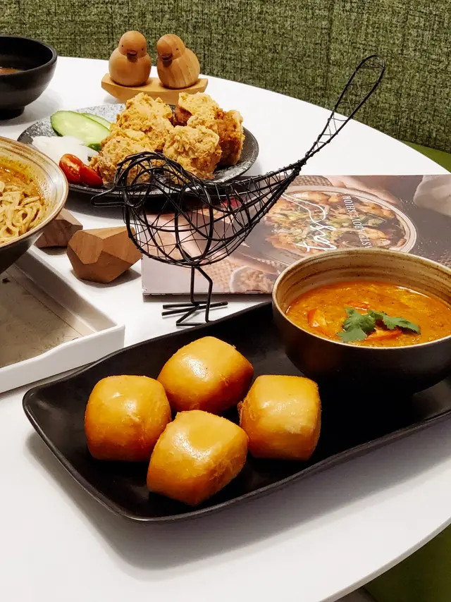 辣椒蟹肉醬·炸饅頭