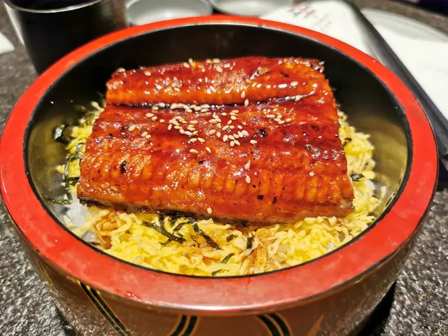 午餐係平，但係鰻魚有啲腥好難接受