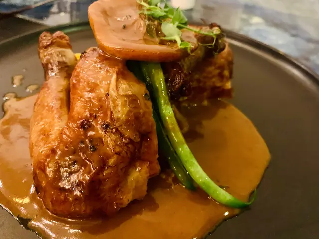 焙燒法國春雞伴香橙檸檬忌廉汁