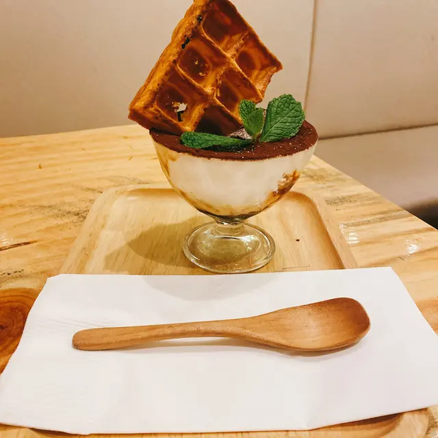 🧇Triamisu  Waffle
