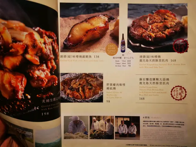 花多眼亂的餐牌