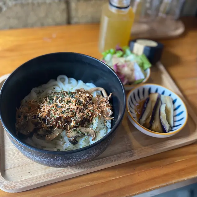 手工櫻花蝦伴手打烏冬