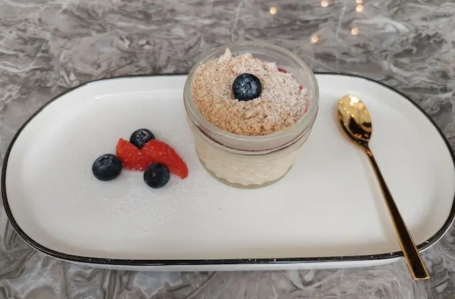 真空慢煮雜莓芝士蛋糕