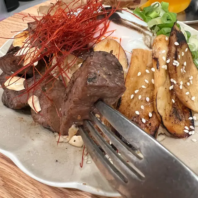 溫泉蛋北海道十勝椰子牛燉飯