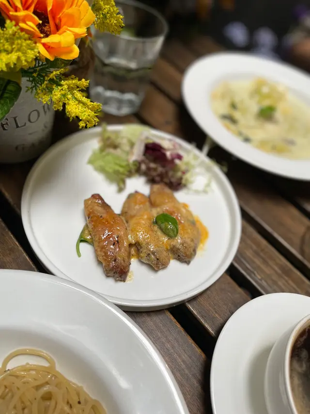 鹹蛋黃羅勒雞翼