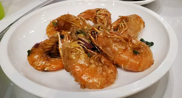 蒜香美極煎海蝦🦐
