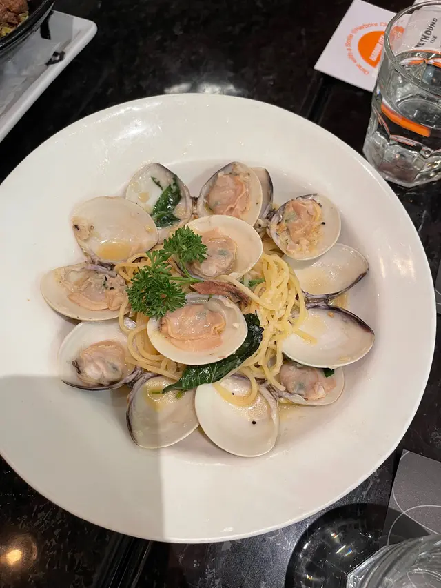 香草蜆肉意大利粉