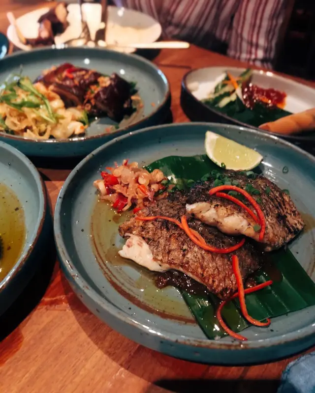 Jimbaran grilled  fish  fillet  