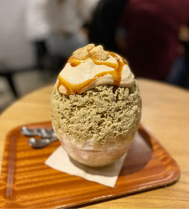 焙茶黃豆粉