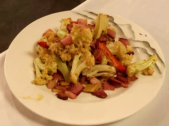 熗炒青城臘肉菜花