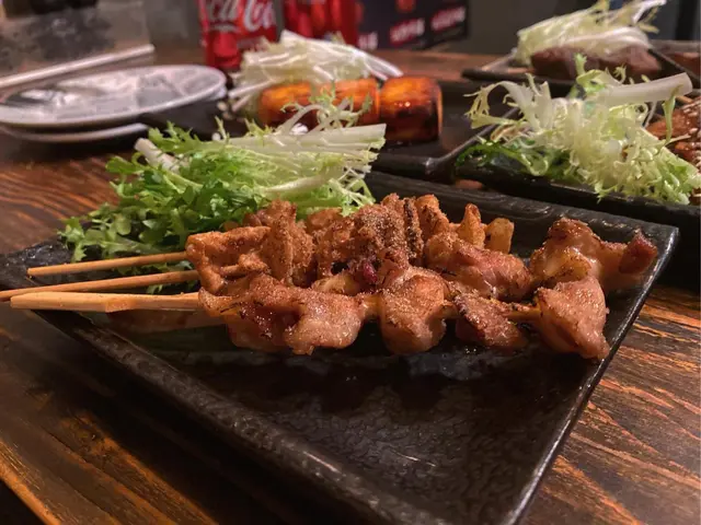 日本雞皮串 & 川式脆燒雞軟骨