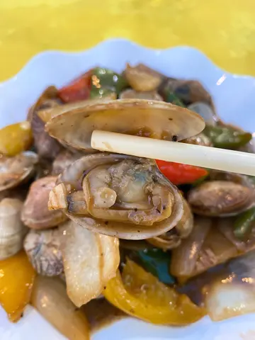 豉椒炒大蜆