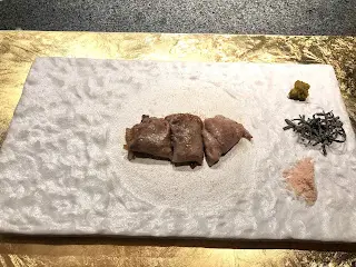 A5宮崎和牛薄燒