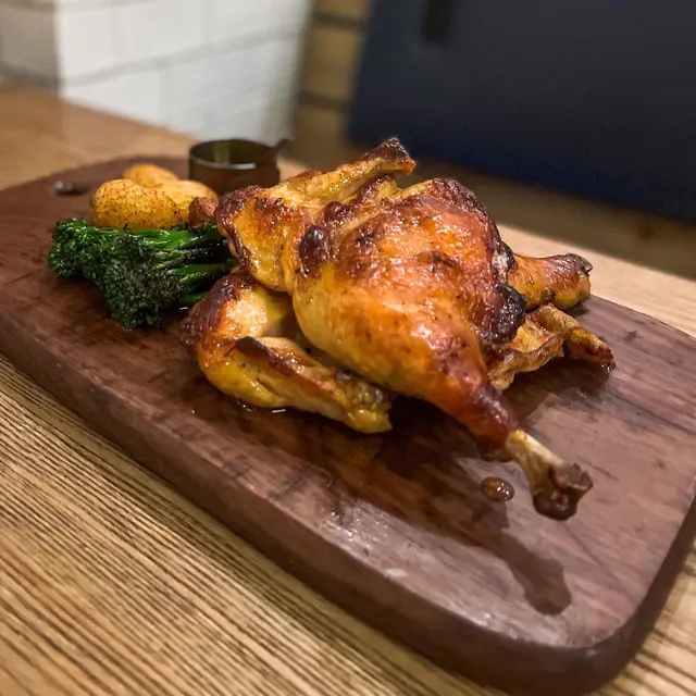 燒法國黃油全雞