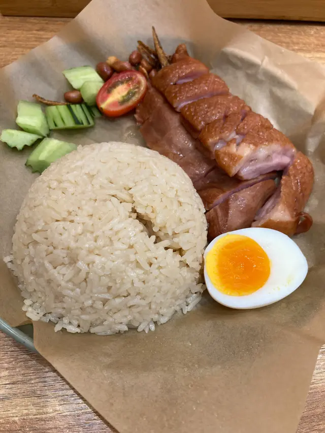 娘惹煙燻鴨雞油飯