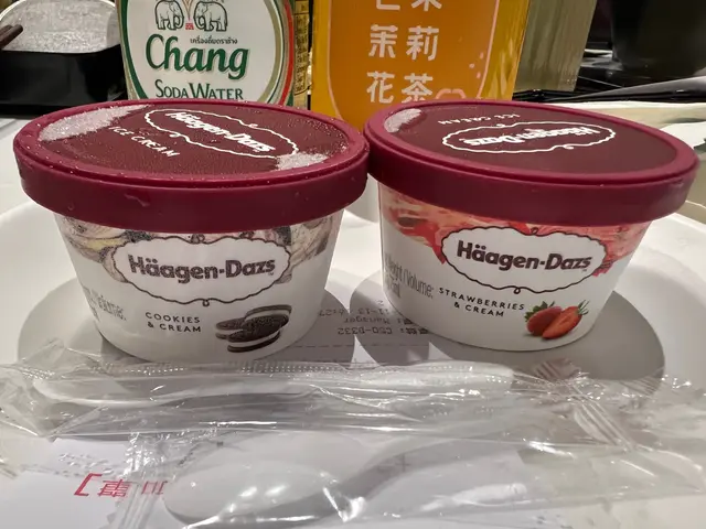 選擇十分多，但個人還是偏愛Haggen-Dazs
