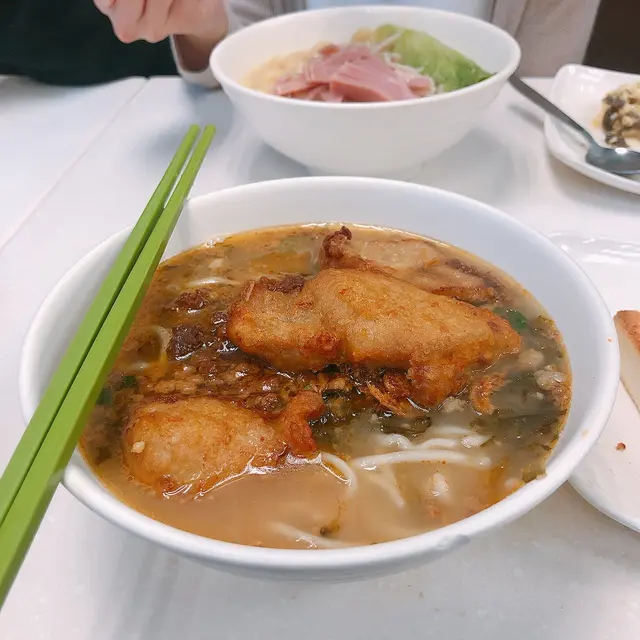 雪菜豬扒上海湯麵
