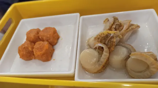 孜然雞丸,帆立貝