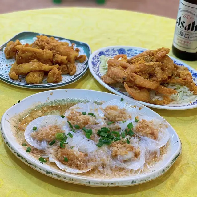 蒜蓉蒸扇貝