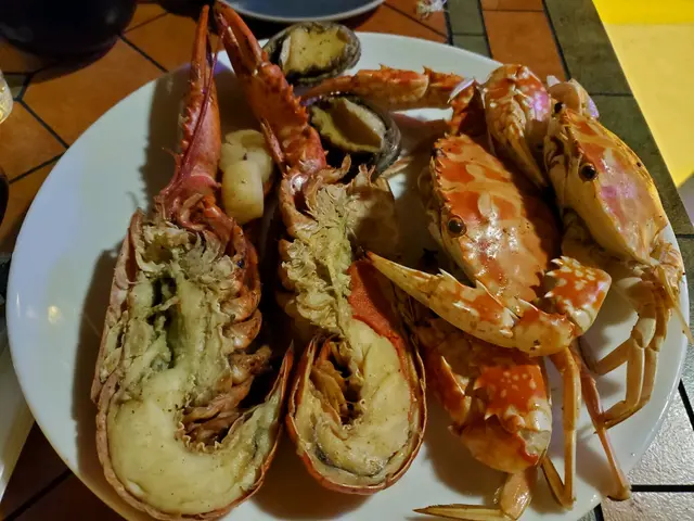 這幅是職員分配的海鮮