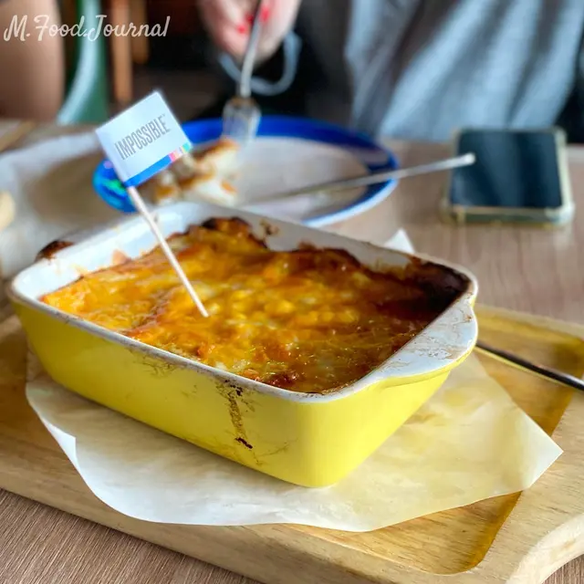 植物肉醬千層麵