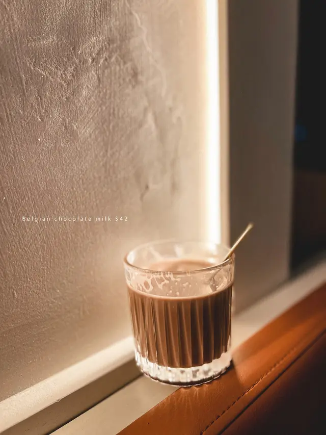 Belgian chocolate milk