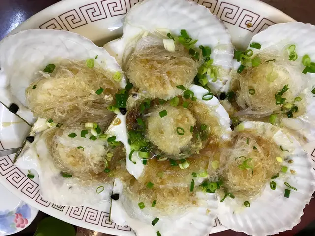 元貝好大粒，要分三啖先食得晒，味道啱啱好