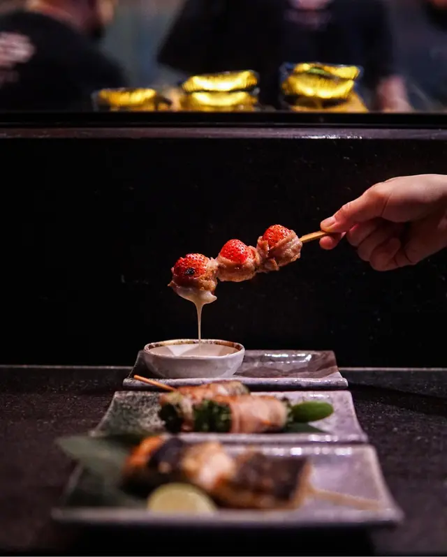 福岡豚肉草莓卷