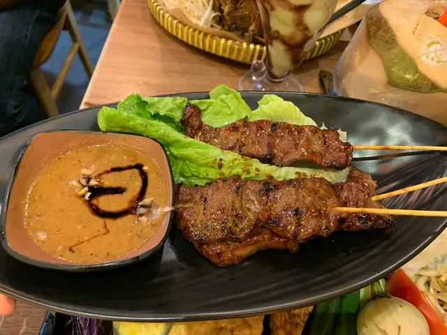 羊肉沙嗲三串