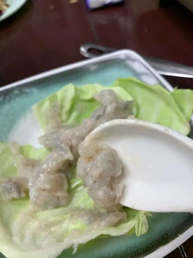 蝦滑入邊竟然有咁大粒蝦😱 