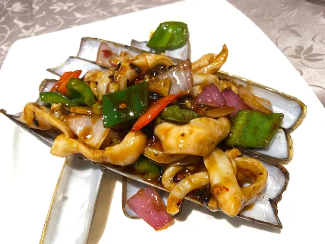 豉椒炒蟶子皇