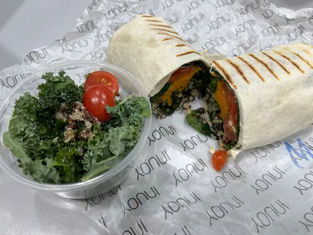 地中海素食墨西哥卷