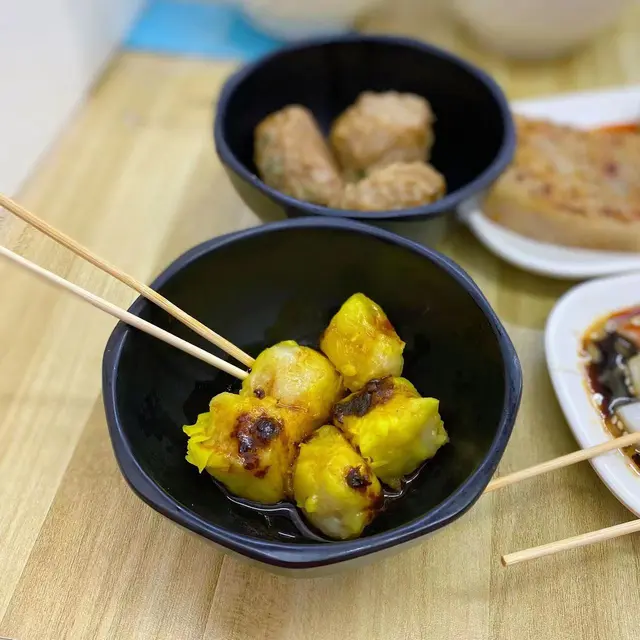 燒賣、牛肉球